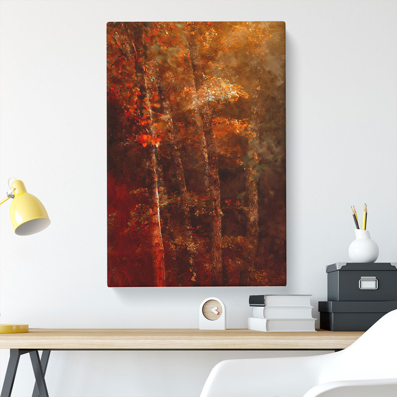 Trees Of Autumn - Wrapped Canvas, 76cm H x 50cm W x 3cm D