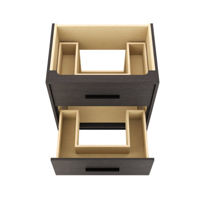 Rift White Oak Two-Drawer Single Bath Vanity