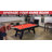 GoSports 7 ft Pool Table with Rustic Wood Finish - Modern Billiards Table - Accessories Included-92589349-92589350