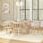 Lido Modern Oval 72" Dining Table with Slatted Base-161502893