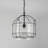1 - Light Matte Black Single Pendant