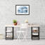 White Swan Love Heart Lake - Print-23762242-23762243