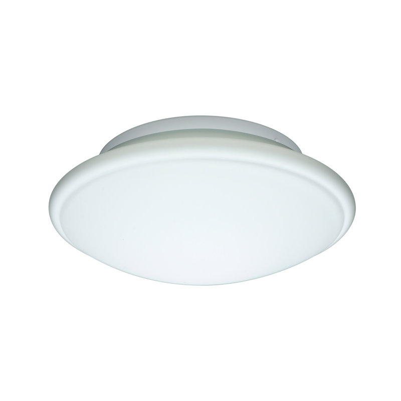 Sola Flush Mount, Opal, 3.75" H x 10" W x 10" D