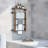 4-Tier Blanket Rack Ladder w/ Shelf