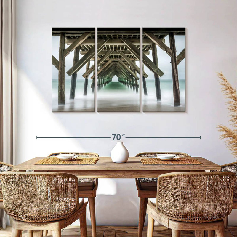 Wrightsville crystal pier Aletra, H 36 po x l 57 po