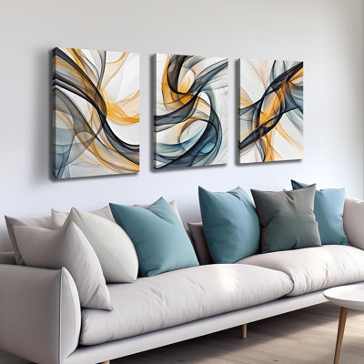 3 Piece Wrapped Canvas Print