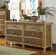 Commode double 6 tiroirs avec miroir Jovani
