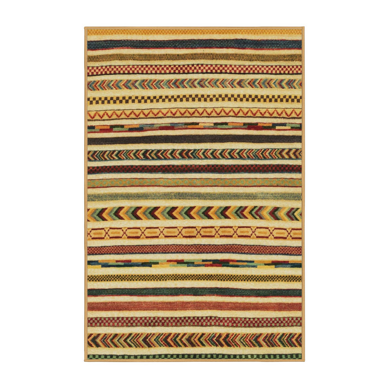 Abstract Indoor Rug, Rectangle 6' x 9'