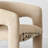 Modern Chenille Upholstered Dining Chair With Arm-377680016