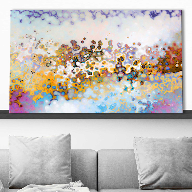 «1 John 1: 3 Fellowship with God» par Mark Lawrence - impression, Toile tendue, H 18 po x l 30 po x P 1 po