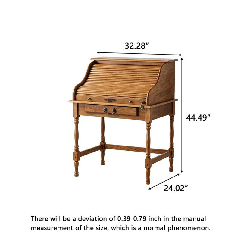 Coiffeuse 32,28 "style américain, 44.09" H x32.28" W x24.02" D