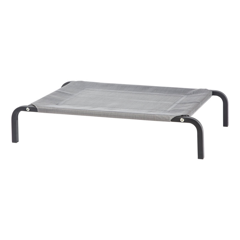 Ashly Coated Steenless Steel Pet Bed, Small (75cm W x 42cm D x 15cm H)