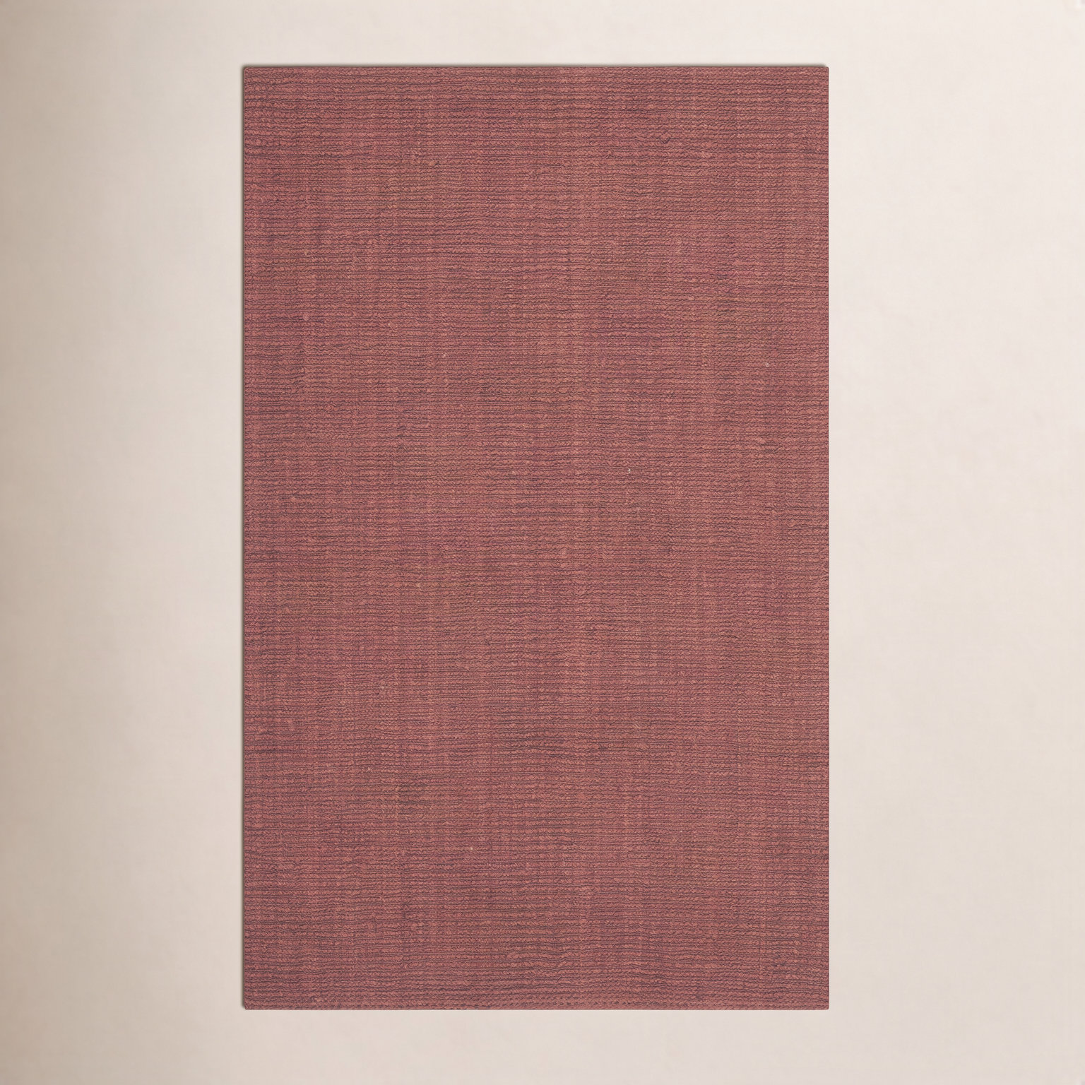 Alda Natural Hand-Woven Jute Rug, Rectangle 6' x 9'