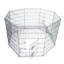 Panel Iron Exercise Pen With Door-49908936