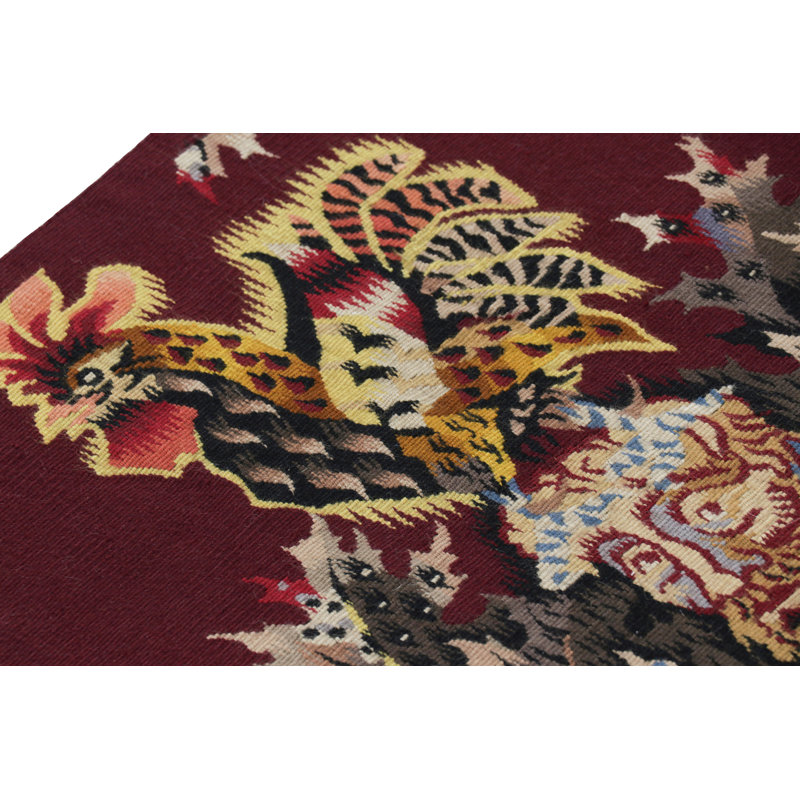 One-of-a-Kind 3'7X6'4 Hand Knotted Area Rug