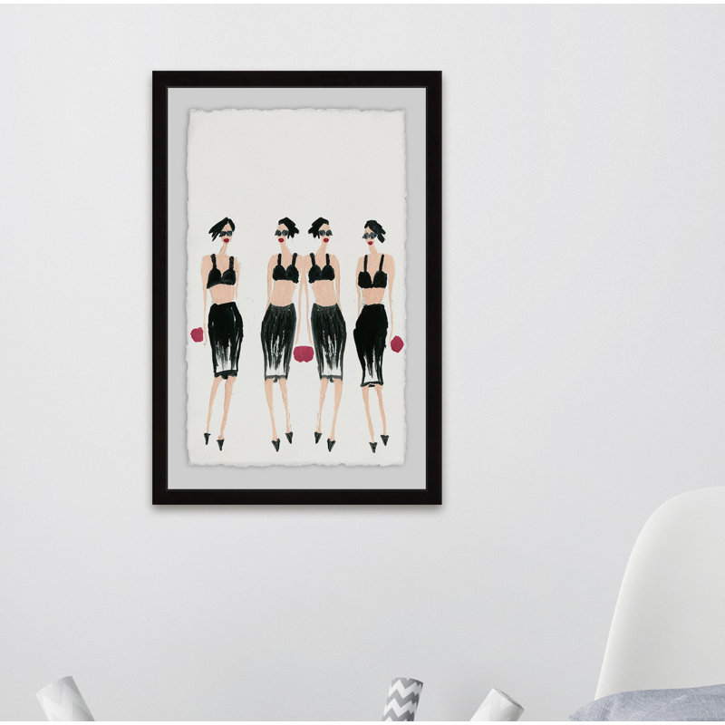 Night Out - Single Picture Frame Painting, 61 cm H x 41 cm W
