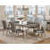 Kane 6 - Person Extendable Four Leg Dining Set