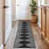 Black Ivory Geometric Stripe Area Rug
