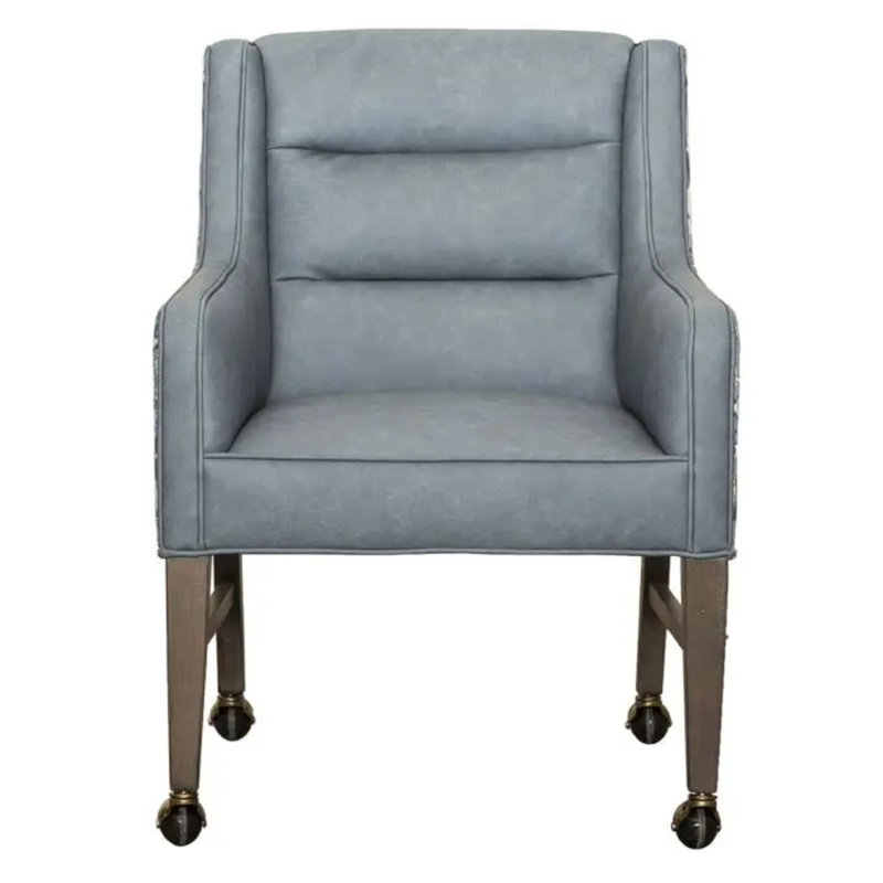 Fiona 25" W Armchair, Tobacco, 3160 Platinum 100% Polyester