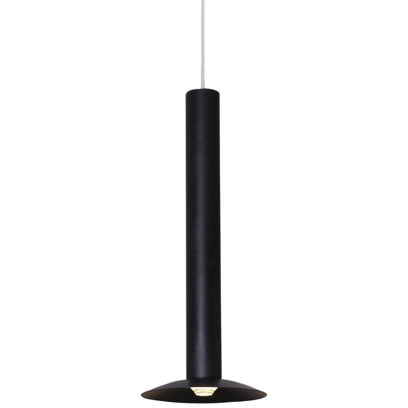 Tetbury 1 - Light LED Cylinder Pendant, White