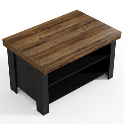 Table pour îlot de cuisine 55 po avec rangement et sièges