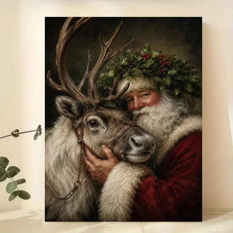 1 Piece Wrapped Canvas Wall Art, 60cm H x 45cm W