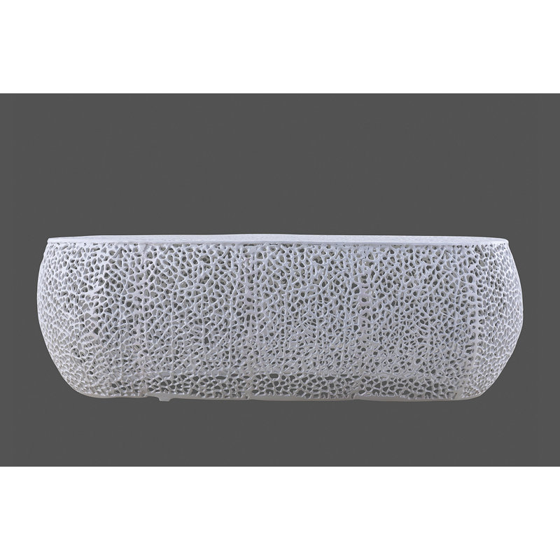 Oval Coffee Table(NJ Inventory), White