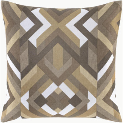 Teori Geometric Cotton Reversible Pillow Cover