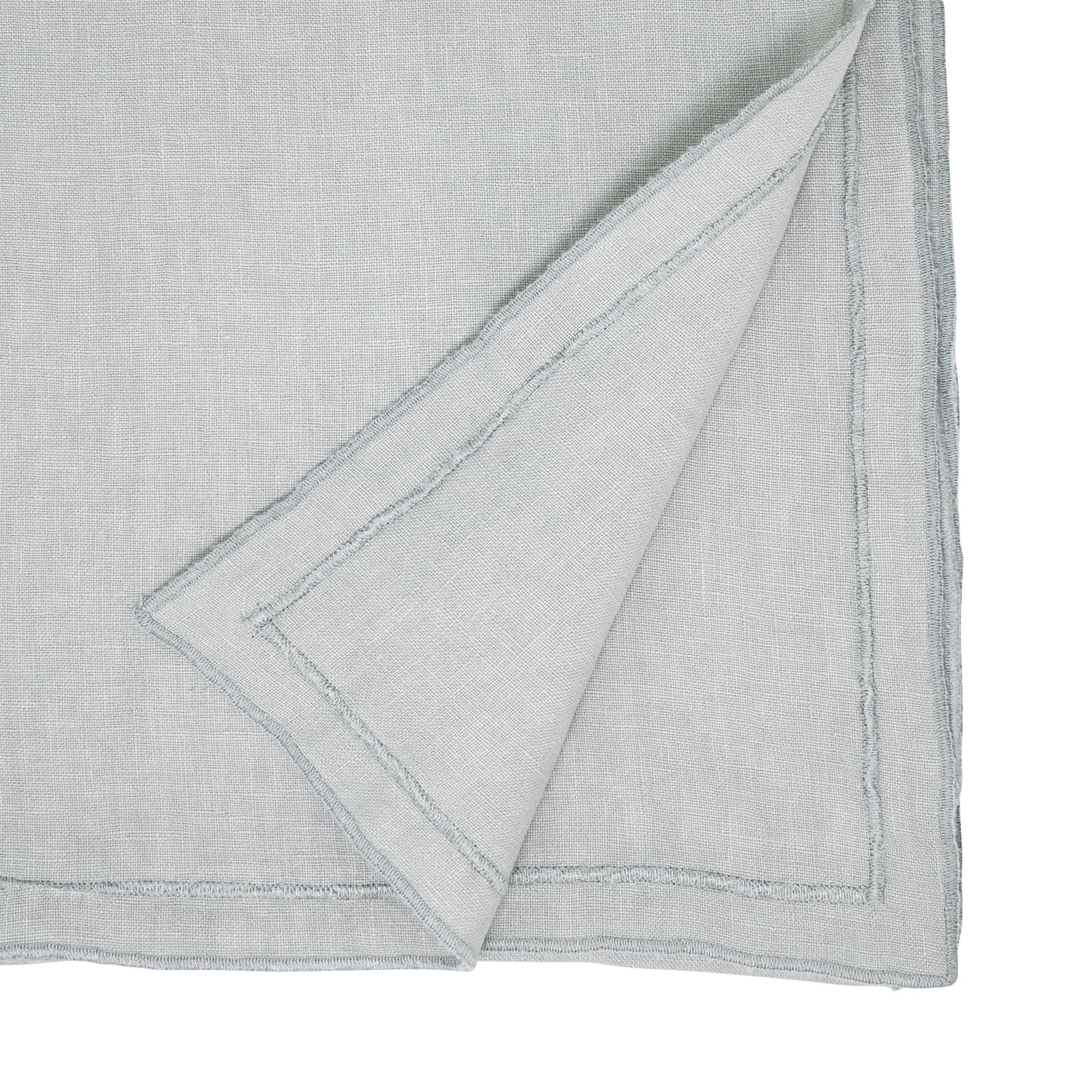 Aneta 72" Linen Table Runner, Blue