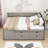 Kouta Wood Daybed with Drawers and Shelves-2034574573-2034574574