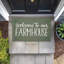 Paillasson Farmhouse Welcome