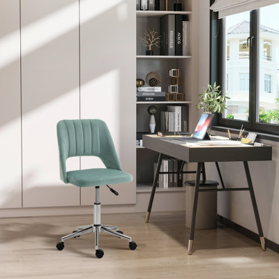 Fairmont Park Melanarka Velvet Office Chair