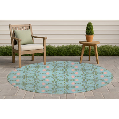 Tapis d'extérieur décoratif Anjelica