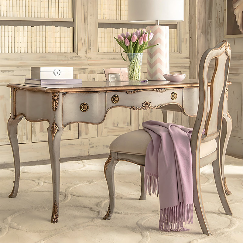 47.24"Luxurious and high-end rectangular office desk, 30.31" H x 47.24"W x 23.62" D