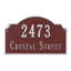 Plaque d’adresse murale sur 2 lignes Vanderbilt-767606180-767606161