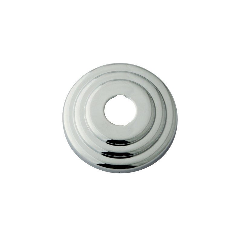 Brass Decorative Escutcheon, Polished Chrome