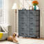 Lounes 10 - Drawer Chest of Drawers，86cm W Bedroom Drawers-1592846762