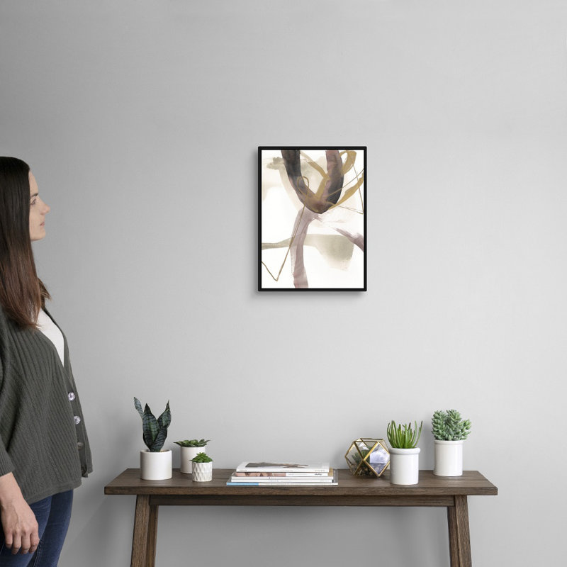 Print, Black Framed, 18" H x 14" W x 1.75" D