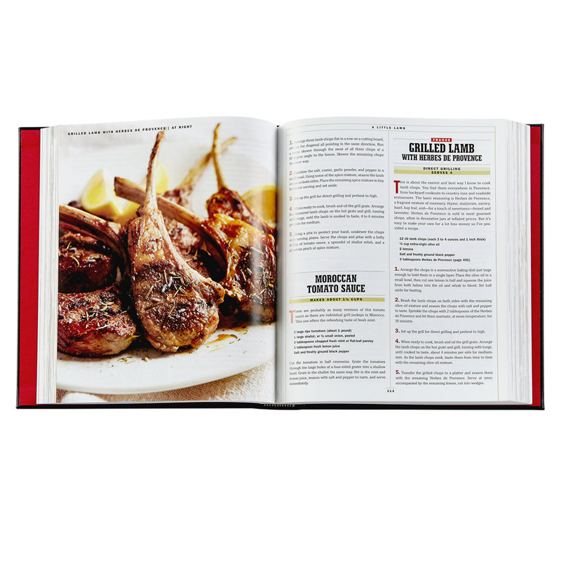 The Barbecue Bible Leather Bound Book