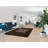 Dark Brown Moroccan Area Rug 6x8
