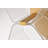 Kenzo - LED 5 Light Flush Mount - Vintage Brass Finish - Light Guide Panel-253144093-253144064