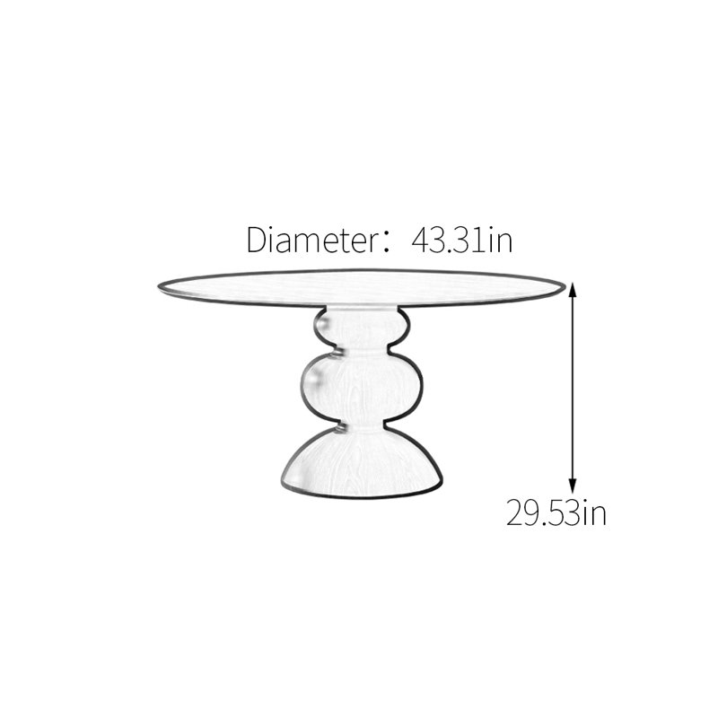 Hotwells, 29.53"H x 43.31"L x 43.31"W
