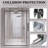 44 - 48" W X 72" H Semi-Frameless Double Sliding Shower Door With 1/4" (6Mm) Tempered Glass-119849799