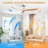 Kemp 60" 3-Solid Wood Blade Indoor/Outdoor Large Ceiling Fan With Remote,no light-840852978