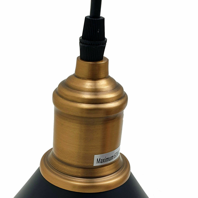 Brookville 1 - Light Black Pendant