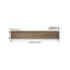 91.5x15.2 cm Plastic Tile in Brown