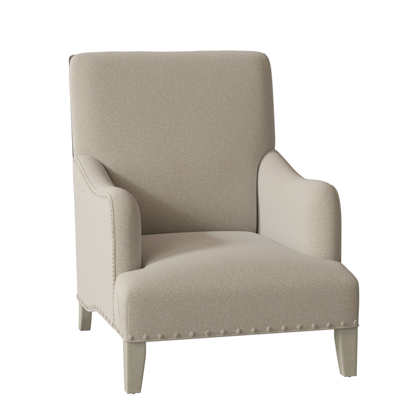 Hawley Upholstered Armchair, Parchment (8794 70), Rustic Portobello