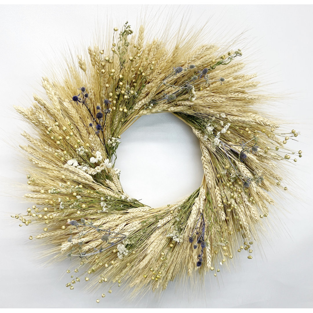 Handcrafted Dried Mixed Assortment 22'' Wreath The Holiday Aisle®