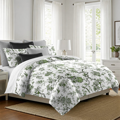 Tree Top Avocado Cotton Comforter Set