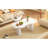 2 Coffee Table Nesting , Cream Cloud-style With Side Table, White, Stable & Practical, Easy Assembly Process Cloud Round Build, Simple Setup For Home